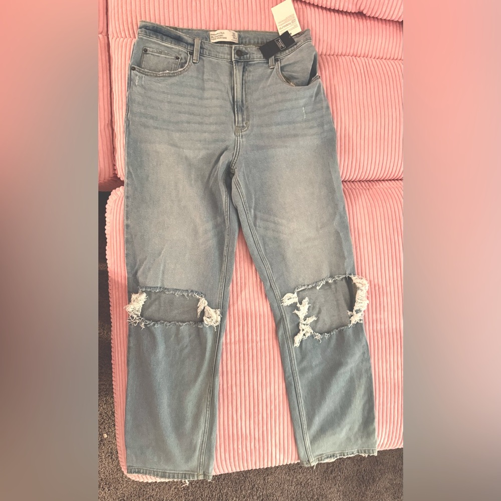 Abercrombie & Fitch 90s Straight Ultra High Rise Jeans